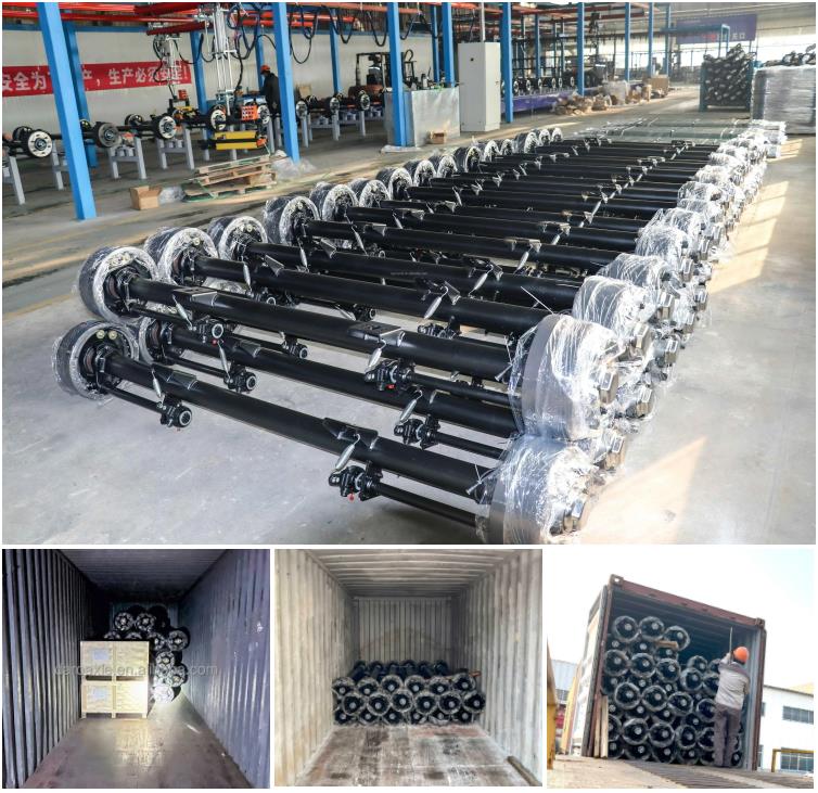 3T torsion trailer axles